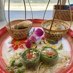 ドゥワンチャン - 前菜と生春巻