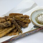 居酒屋 いっとく - ゴボウのから揚げ　
