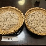 野麦 - 右側大盛り左が普通