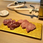 焼肉金ちゃん - 厚切りタンと上ハラミ