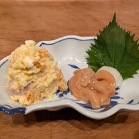 御茶ノ水 TEN - ポテトサラダと塩辛