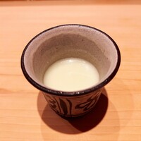 鮨 龍次郎 - おまかせコース(枝豆の擂り流し)