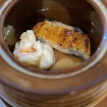 ふぐ料理・鮨 光 - 車えびウナギ鶏肉　銀杏　ハモ…これだけでも大満足