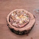 Seminare 輕井澤 - グルテンのないスペルト小麦はバリッとした食感にはならないのですが旨味は抜群。当店ならではのピザという感じでとても良いです