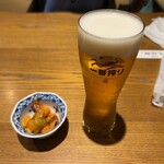 たんや 善治郎 - ビール ¥700