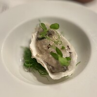 キノシタ - 宮城産牡蠣 牡蠣のクリームと海水ジュレ