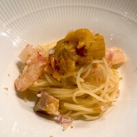 キノシタ - 甘海老 雲丹 唐墨 サーモン 冷製カッペリーニ