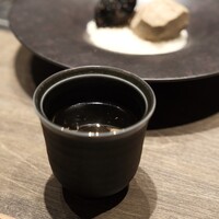 焼肉うしごろ 池袋店 - トリュフと牛のコンソメのスープ