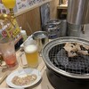 0秒レモンサワー 仙台ホルモン焼肉酒場 ときわ亭 - カセットコンロで焼きます