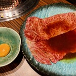 焼肉ホルモンかたひら - サーロイン　１枚2500円