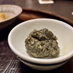 亀の井別荘 - 前菜ー茄子の旨煮