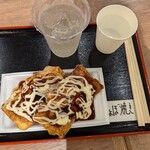 元祖ちょぼ焼き本舗 - サクのみセット『600円（税込み）』（ちょぼ焼きは、おりたたんであります）