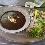 山ごはんカフェ ヒノハラテラス - ヒノハラ欧風カレー大盛り