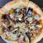 山ごはんカフェ ヒノハラテラス - 山ピザだったかな？