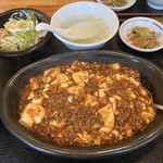 楽苑 - 麻婆豆腐定食