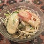 インド料理 パリワル - セットのサラダ