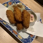 最魚の晩餐～寿司と牡蠣と日本酒の裏切り～ - 