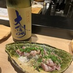 最魚の晩餐～寿司と牡蠣と日本酒の裏切り～ - 