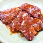 ひとり焼肉やる気 - 上ハラミ(ハーフ) 440円
