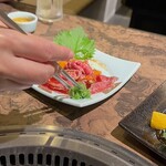 きわめ - きわめローストタレ混ぜて感じ