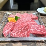 きわめ - 焼き物厚切り　サーロインと特上ヘレ