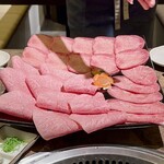 きわめ - 焼き物（塩）　上塩タン　ツラミ　特上ミスジ