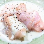 ひとり焼肉やる気 - ホルモン(ハーフ) 220円