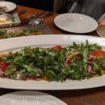 クラッカ イタリアン - 和牛カルパッチョ