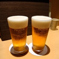 焼鳥 ひげぼうず - 「ザ・プレミアム・モルツ」で乾杯！！