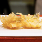 天ぷら初穂 - ・太刀魚 ~青柚子とともに~