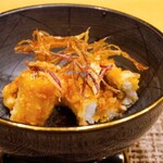 天ぷら初穂 - ・穴子の創作揚げ