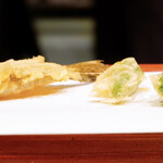 天ぷら初穂 - ・獅子唐
      ・女鯒 (メゴチ)