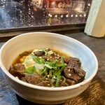 焼肉本舗 和家 - ★スジ煮込み
      本来は石鍋スジ煮込みなんだけど、多人数な為個別で提供。
      冷製でウマウマ♡