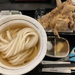讃岐うどん 白庵 - 天ぷら3種セット