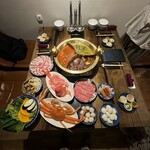 四川料理 花重 - 三色火鍋コース