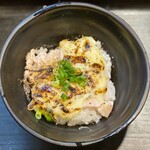 麺処 飯田家 - 〆めし 焦がしチーズ