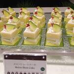 カフェ トスティーナ - メロンショートケーキ