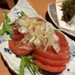 日本海莊YA 高山站前店 - 冷やしねぎ塩トマト