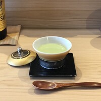 匠 鮨 おわな - 茶碗蒸し枝豆ペースト