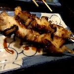 焼鳥 あばれん坊 - アブラ　タレ