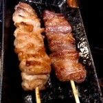 焼鳥 あばれん坊 - セセリと、サガリ