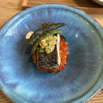 つるよし料理店 - シイラです、下は茄子トロトロ