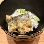 日本料理 新茶家 - うるかを塗った鮎の一夜干し