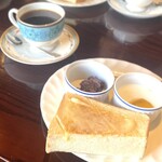 珈琲屋 明楽時運 結心館 - 料理写真:小倉トーストモーニング