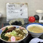 らー麺　Do・Ni・Bo - 煮干し油そばに岩海苔トッピング