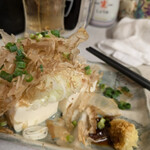 学大酒場エビス参 - 冷奴とか酒場でまず頼む