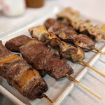 学大酒場エビス参 - 私の基本は串盛りを塩で♪