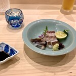 味ひろ - 造り 鯛 とり貝