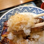 つるや - 二段丼(並)のご飯