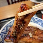 つるや - 二段丼(並)のうなぎ
